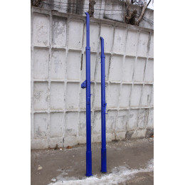 Стойки волейбольные телескопические (комплект)
